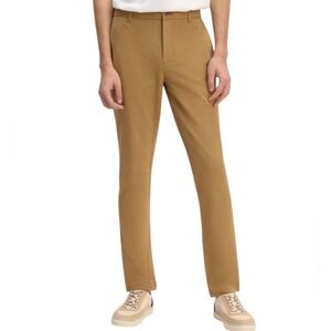NEW EVERLANE The Performance Chino Pant Uniform in Toasted Coconut Size 32 X 32